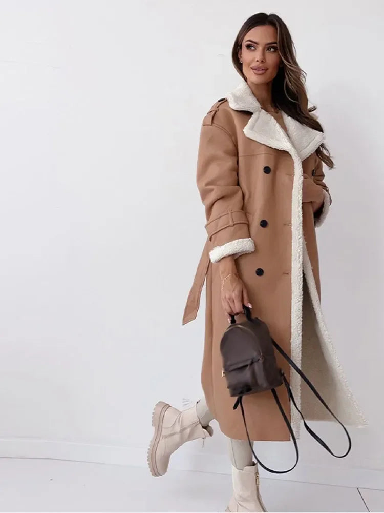Dayna - Manteau long élégant pour femme