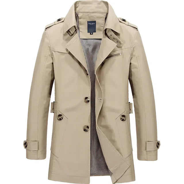 Men's trench coat