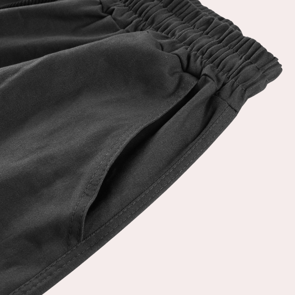 Pantalon cargo homme avec poches – Pantalon utilitaire ample style streetwear pour quotidien & loisirs