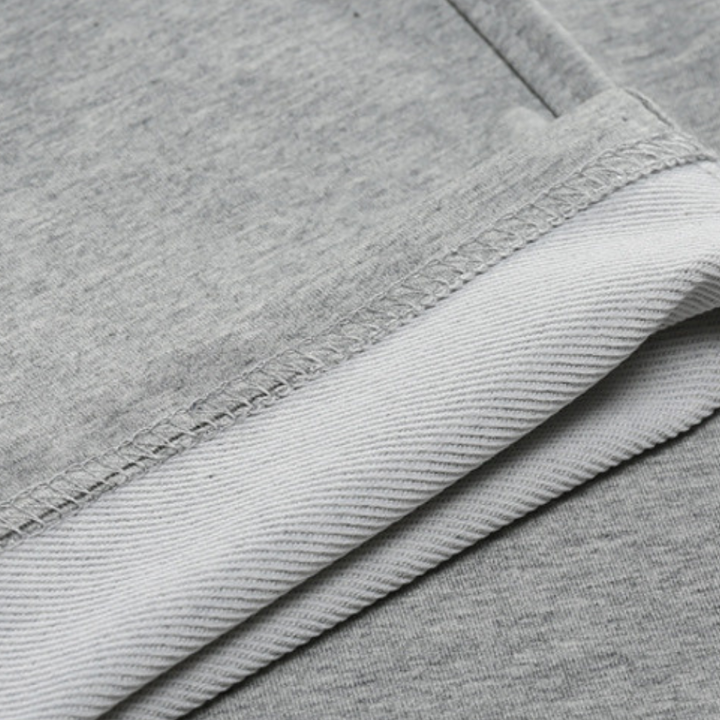 Pantalon de jogging homme avec cordon de serrage – Pantalon de loisirs confortable avec jambe droite et taille élastique pour le quotidien et le sport