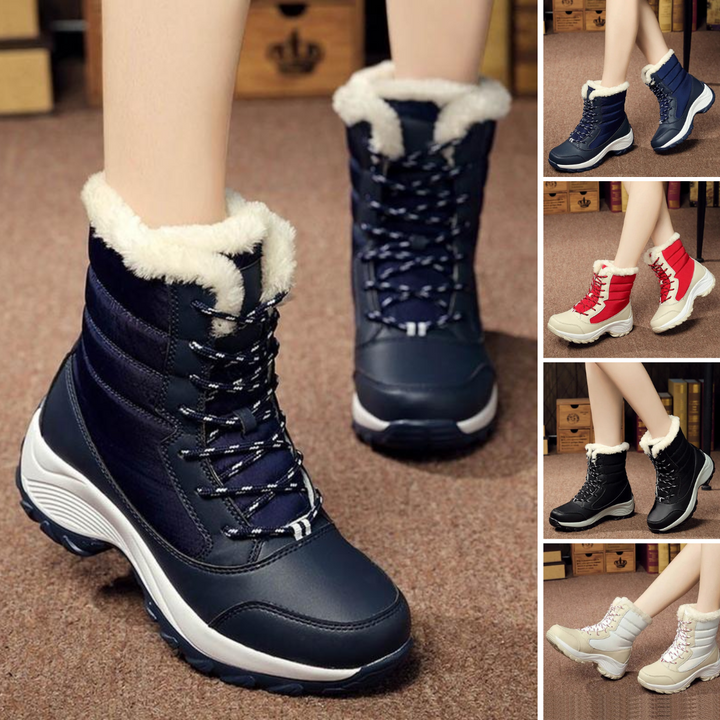 Stilvolle Warme Winter Schnee Stiefel Für Damen | Perfekt für Outdoor-Aktivitäten