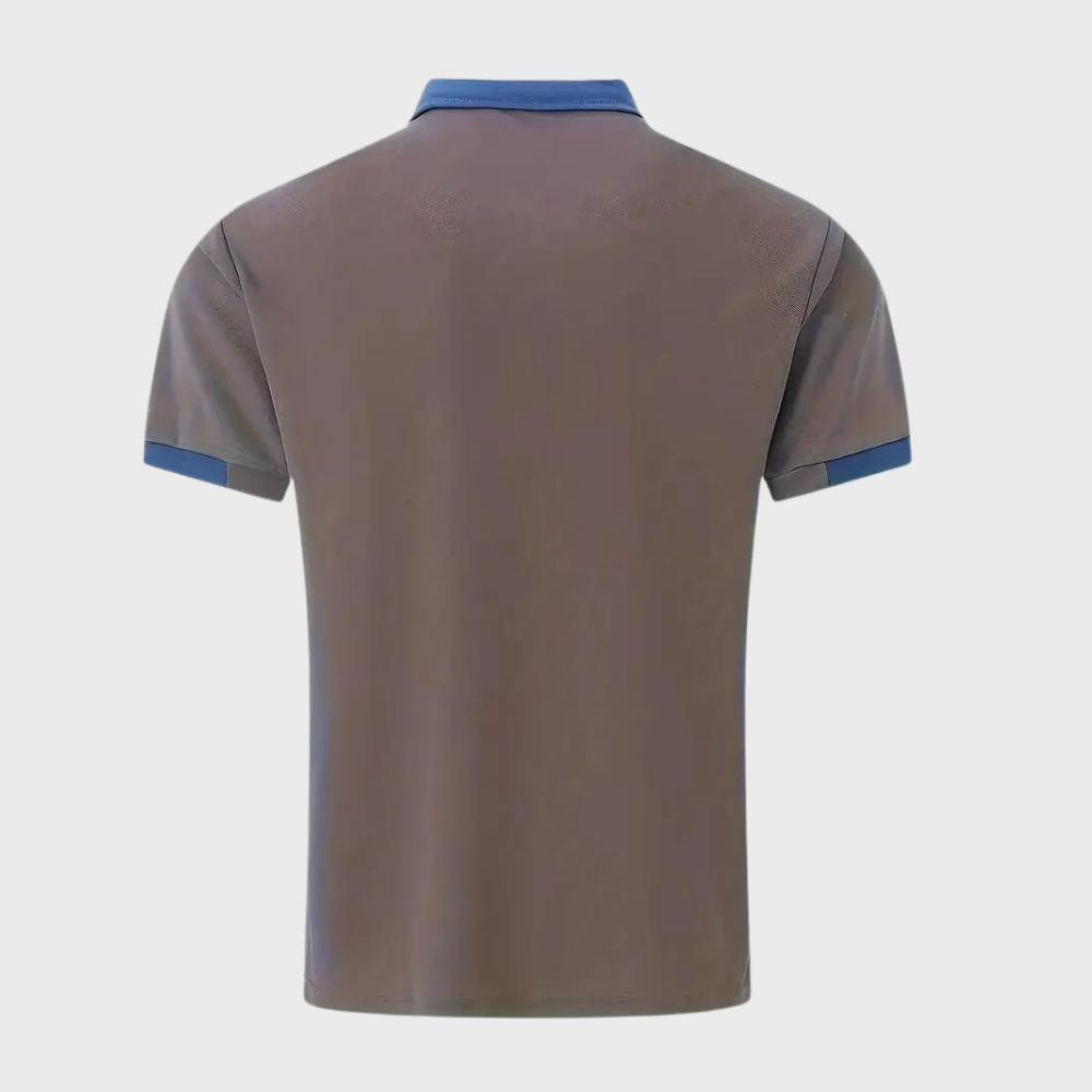 Andrew - Lässiges Baumwoll-Poloshirt mit Tasche für Männer