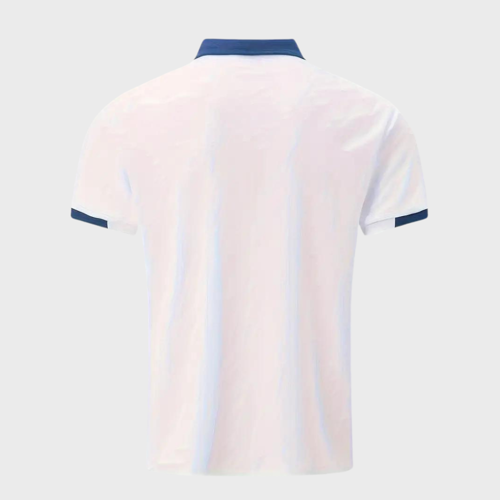 Andrew - Lässiges Baumwoll-Poloshirt mit Tasche für Männer