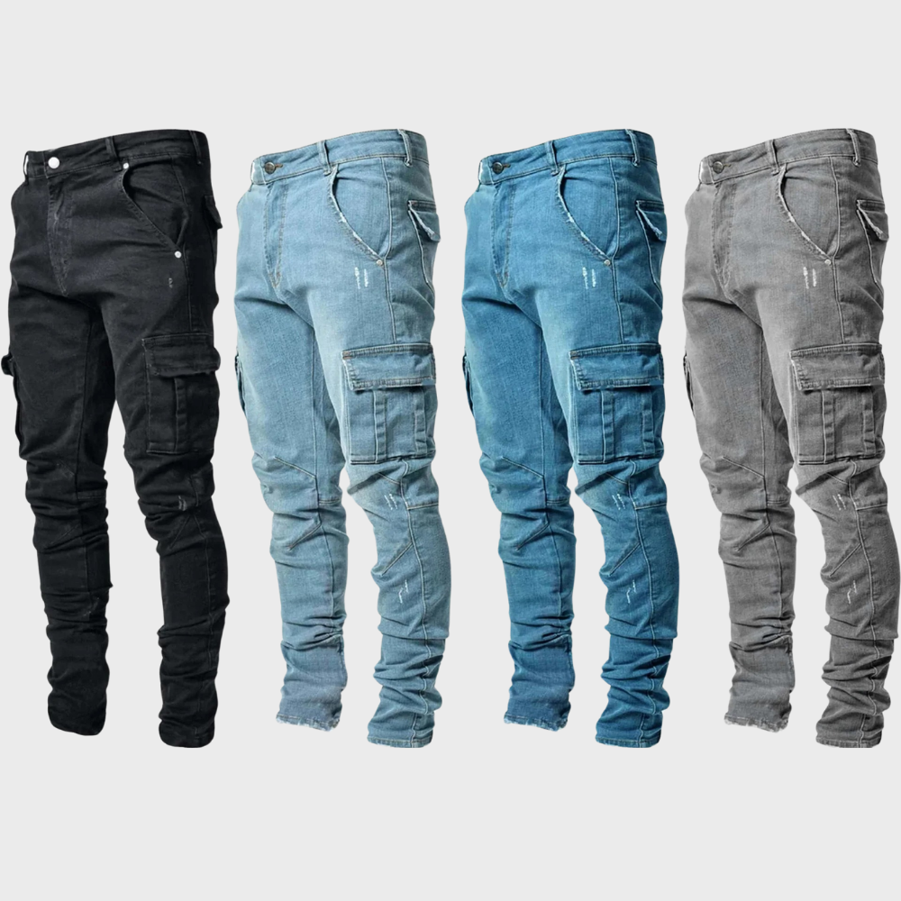 Norbert - Pantalon - Décontracté - Design polyvalent - Adapté au quotidien pour hommes
