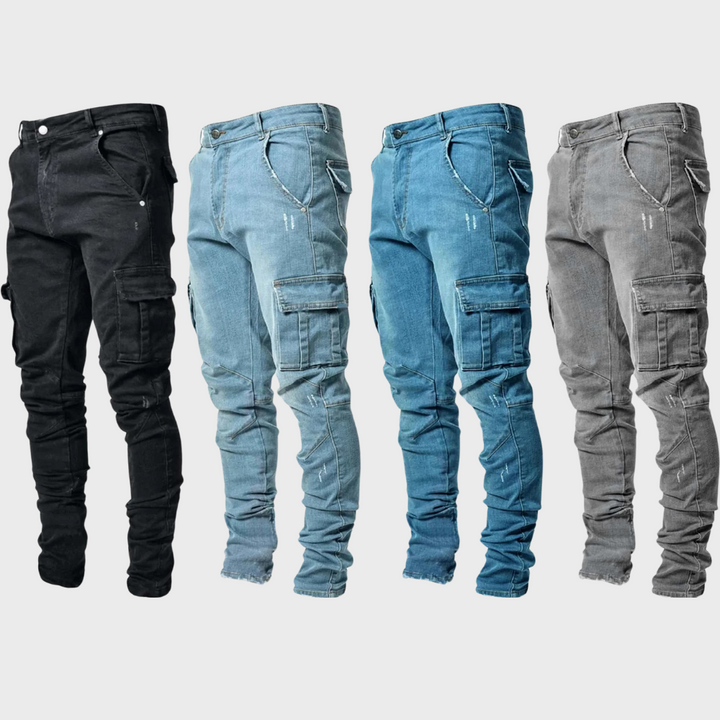 Norbert - Pantalon - Décontracté - Design polyvalent - Adapté au quotidien pour hommes