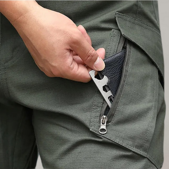 Justus - Pantalon tactique pour hommes - Décontracté - Tissu haute performance - Quotidien