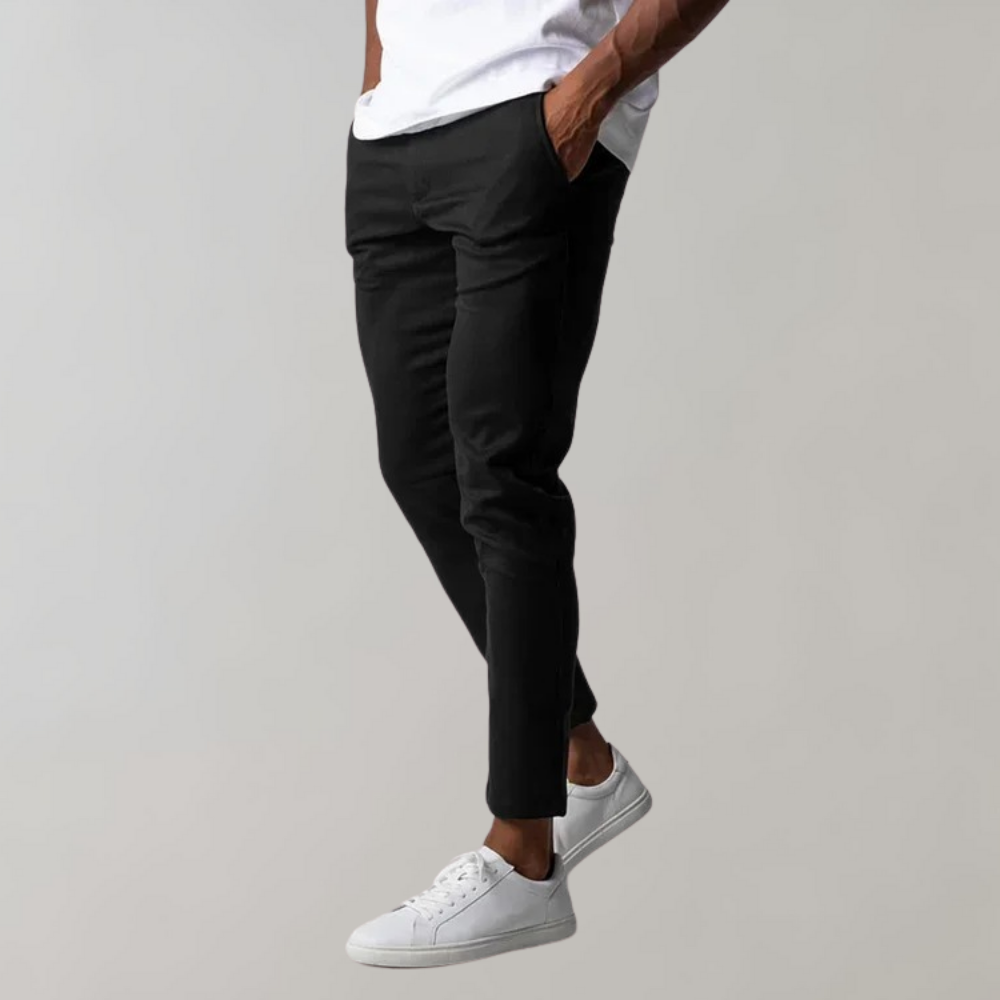Felix - Chino Pants - Lässig - Leinen - Für den täglichen Gebrauch für Herren