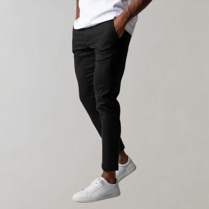 Felix - Chino Pants - Lässig - Leinen - Für den täglichen Gebrauch für Herren