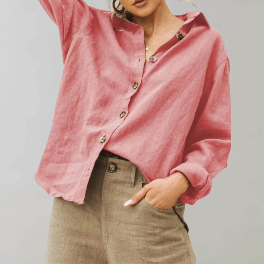 Rike - blouse - chic/élégant - matériau luxueux - adapté au quotidien pour femmes