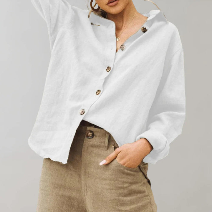 Rike - blouse - chic/élégant - matériau luxueux - adapté au quotidien pour femmes