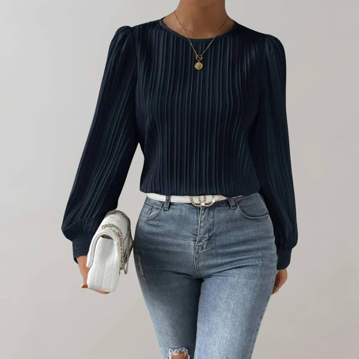 Zuna - Chemisier pour femmes - Élégant - Matériau luxueux - Occasions formelles