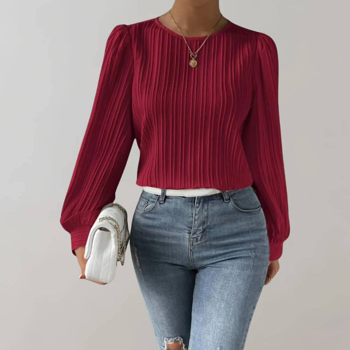Zuna - Chemisier pour femmes - Élégant - Matériau luxueux - Occasions formelles