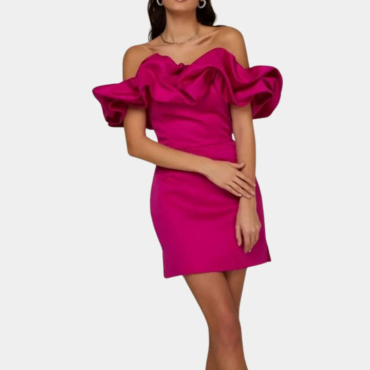 Brigitte - Mini-robe - Élégante - Matériau luxueux - Occasions formelles pour femmes