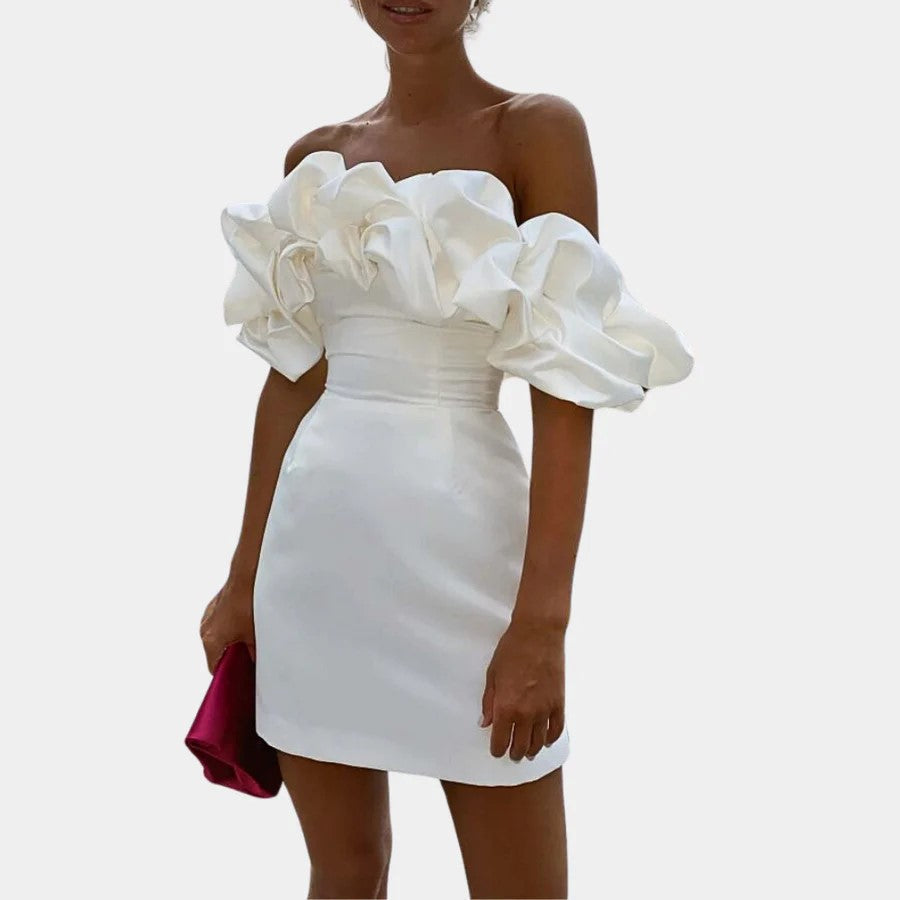 Brigitte - Mini-robe - Élégante - Matériau luxueux - Occasions formelles pour femmes