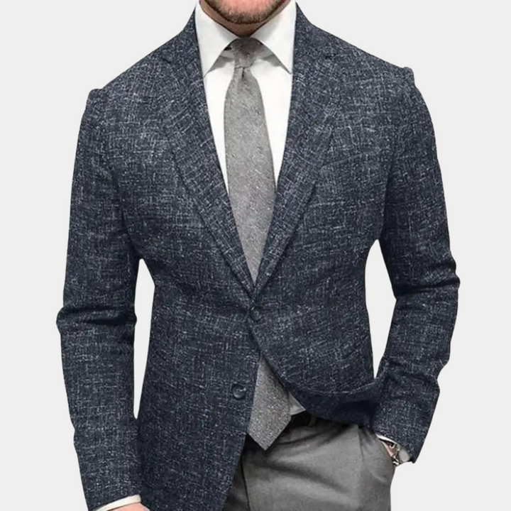 Veste élégante pour homme à carreaux – Blazer moderne slim fit pour affaires et événements