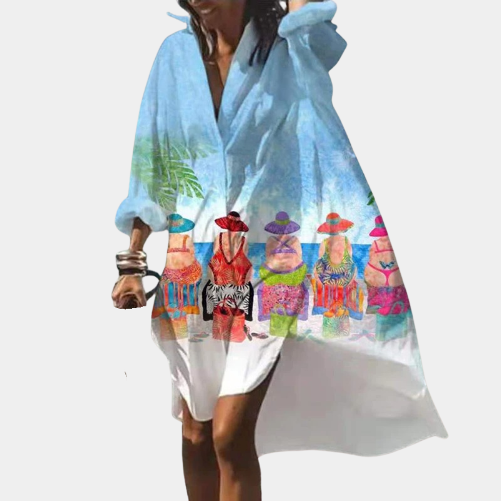 Grace - Kurzes Kleid - Lässig - Luxuriöses Material - Ideal für den Sommer für Damen