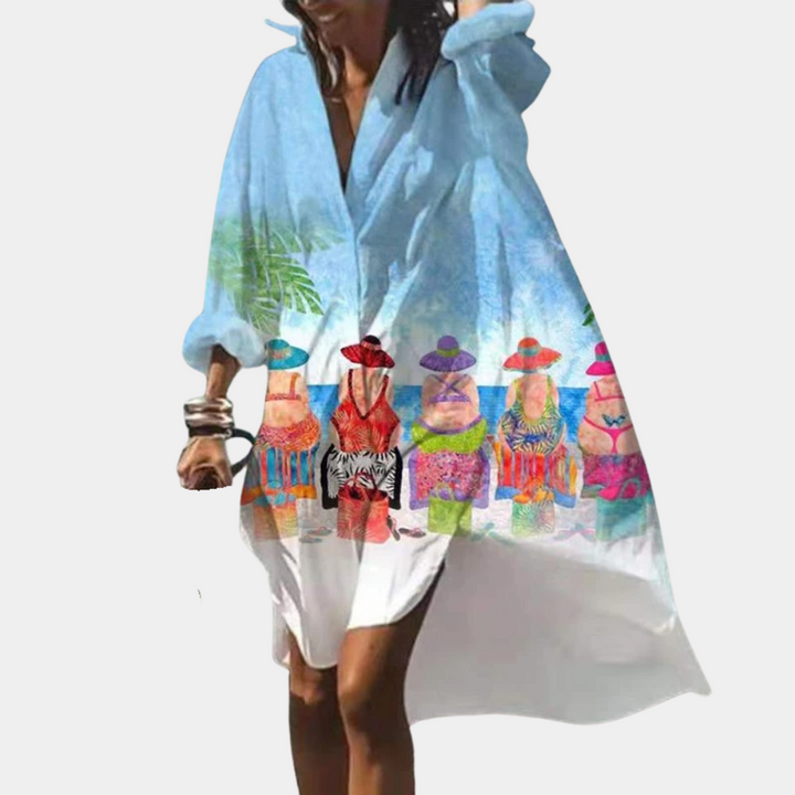 Grace - Kurzes Kleid - Lässig - Luxuriöses Material - Ideal für den Sommer für Damen