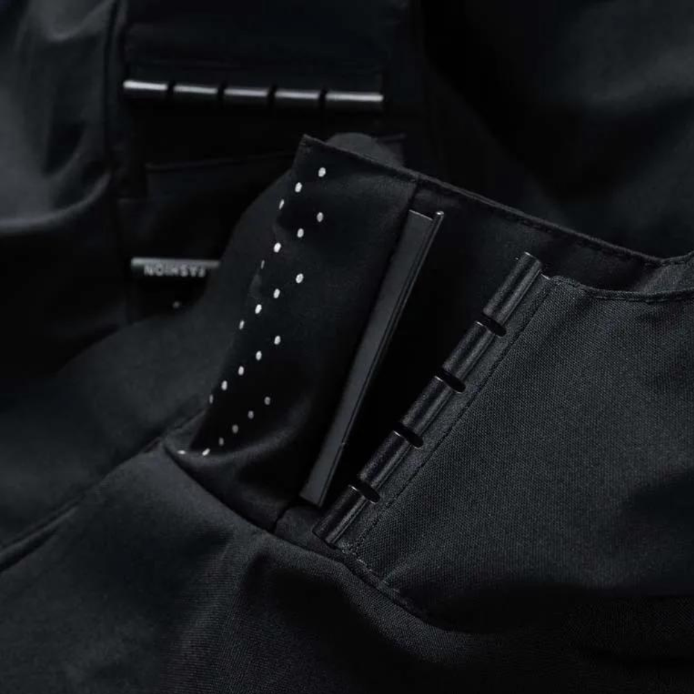 Giacca leggera da uomo per la mezza stagione con cappuccio – antivento, idrorepellente e motivo tropicale alla moda per primavera e autunno
