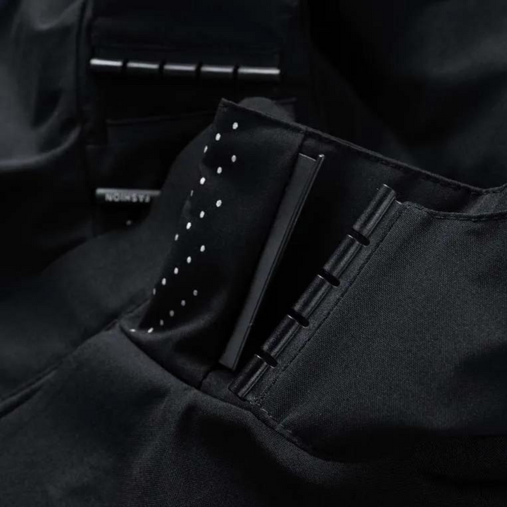 Giacca leggera da uomo per la mezza stagione con cappuccio – antivento, idrorepellente e motivo tropicale alla moda per primavera e autunno
