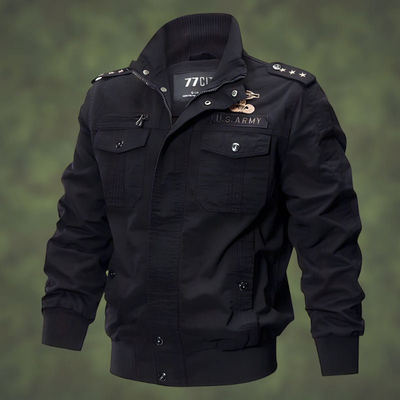 military bomber jacket
