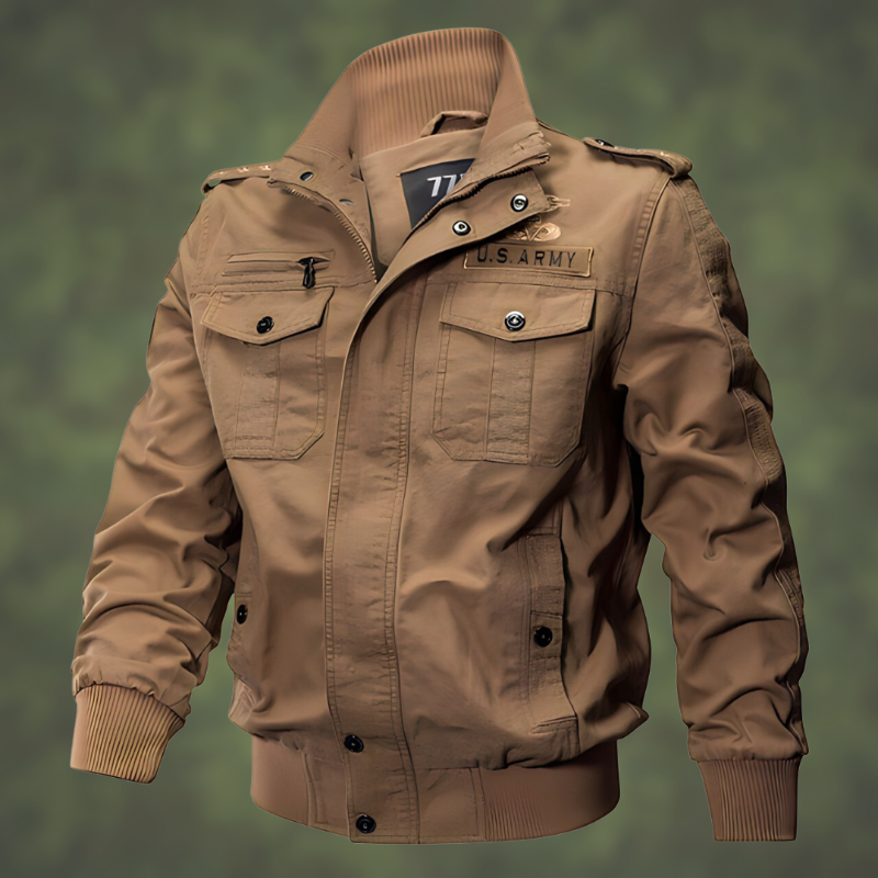 military bomber jacket