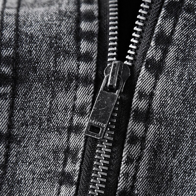 Herren Jeansjacken Lässige Baumwolle