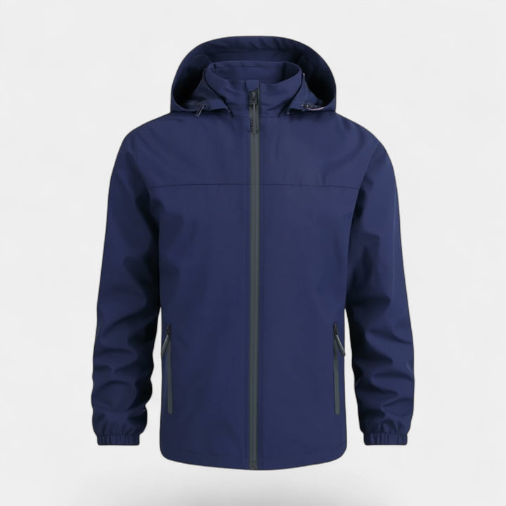 Maria Modehaus | Regenjacke und Windjacke für Herren mit Kapuze – wasser- und winddicht