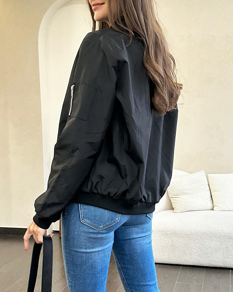 Robin - Giacca bomber classica elegante con tasche - perfetta per ogni occasione