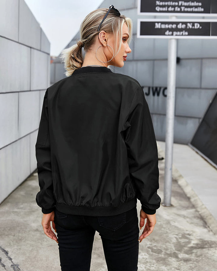 Robin - Giacca bomber classica elegante con tasche - perfetta per ogni occasione