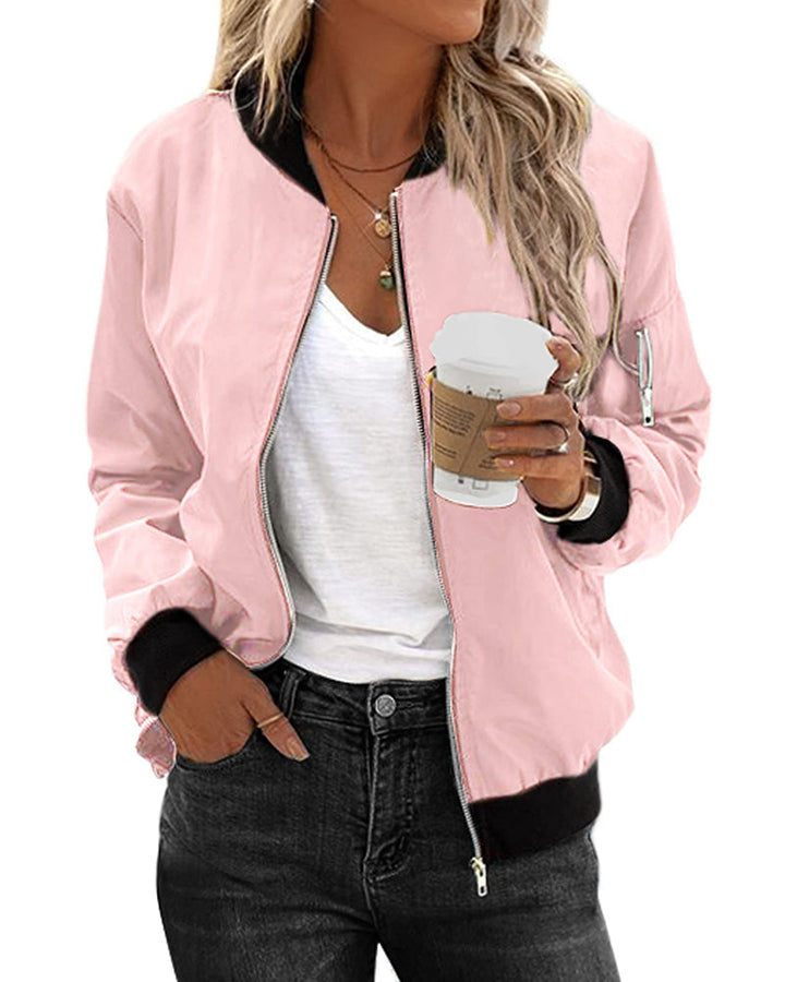 Robin - Giacca bomber classica elegante con tasche - perfetta per ogni occasione