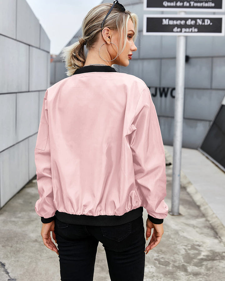 Robin - Giacca bomber classica elegante con tasche - perfetta per ogni occasione