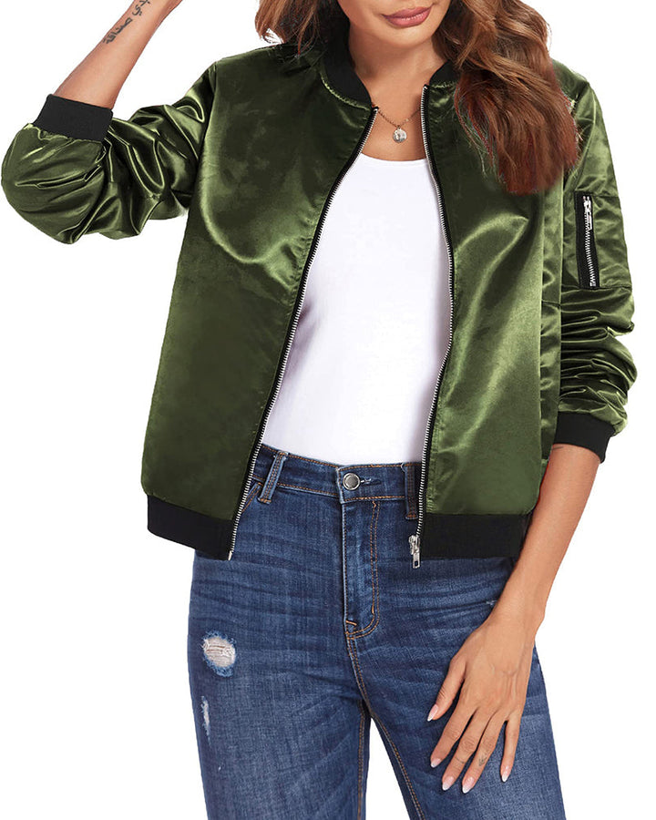 Robin - Giacca bomber classica elegante con tasche - perfetta per ogni occasione