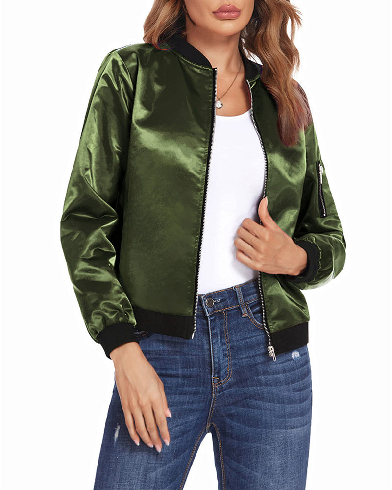 Robin - Giacca bomber classica elegante con tasche - perfetta per ogni occasione