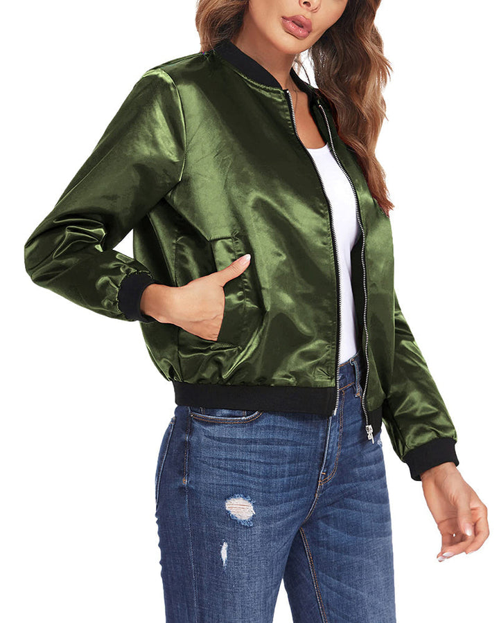 Robin - Giacca bomber classica elegante con tasche - perfetta per ogni occasione