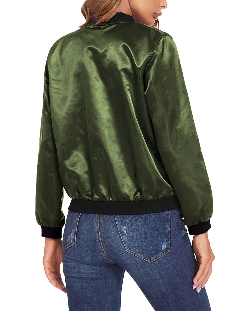 Robin - Giacca bomber classica elegante con tasche - perfetta per ogni occasione