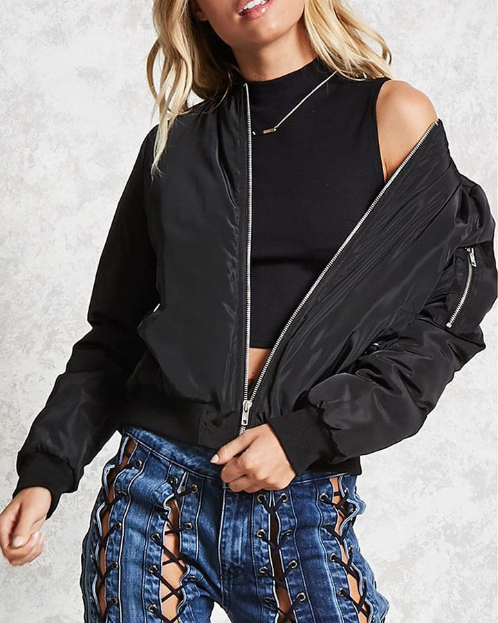 Robin - Giacca bomber classica elegante con tasche - perfetta per ogni occasione