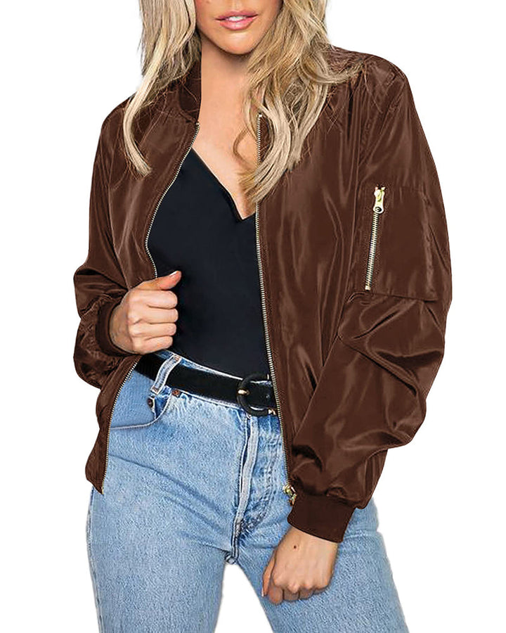 Robin - Giacca bomber classica elegante con tasche - perfetta per ogni occasione