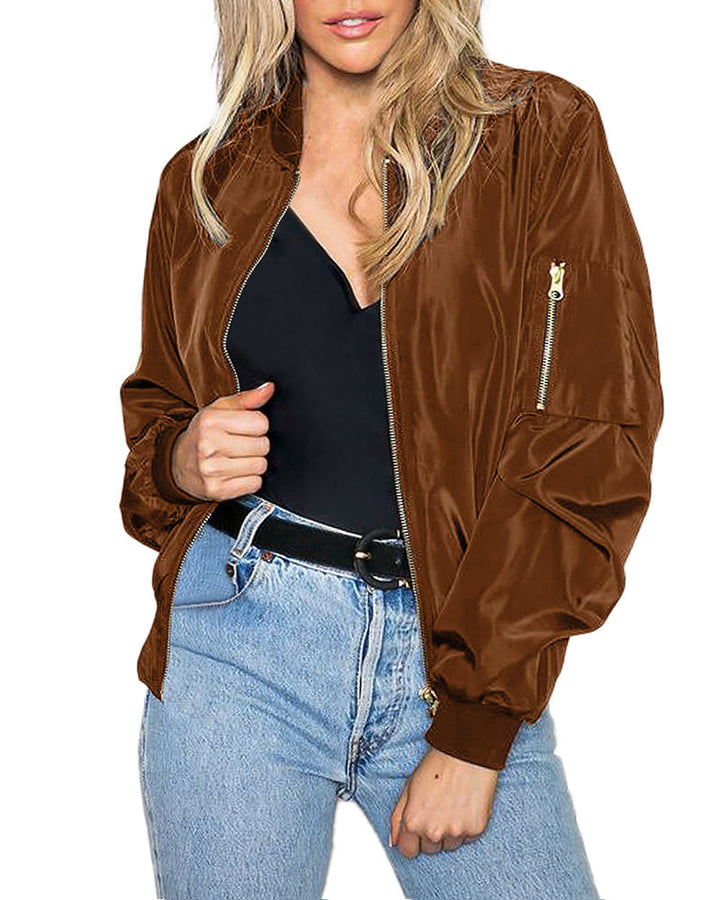 Robin - Giacca bomber classica elegante con tasche - perfetta per ogni occasione