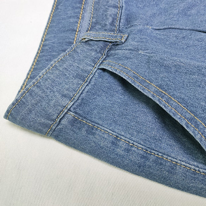 Masha - Pantalon en denim - Décontracté - Tissu de haute qualité - Parfait pour les jours décontractés pour femmes