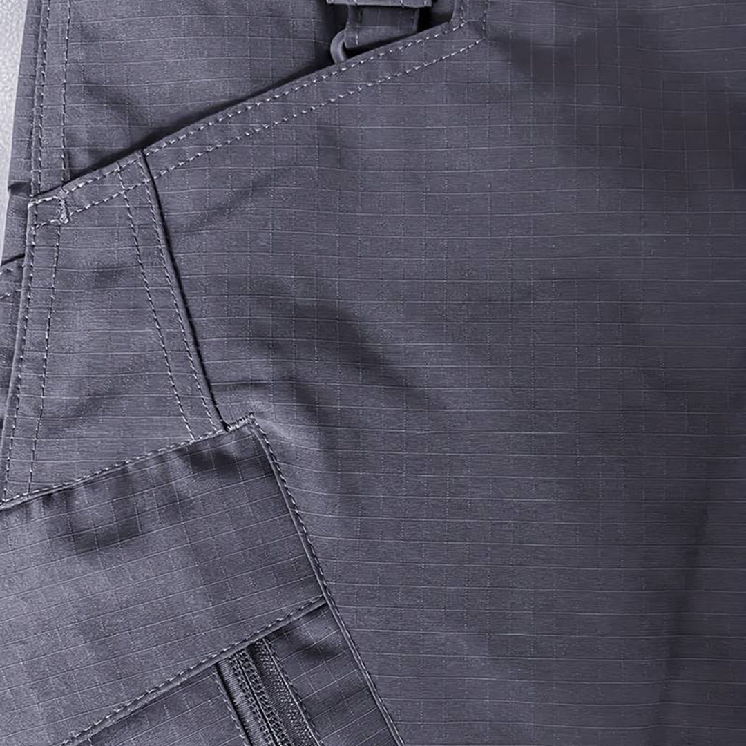 Herren Tactical Cargo Hose – Robuste Outdoorhose mit Reißverschlusstaschen & Stretch für Arbeit, Wandern & Abenteuer