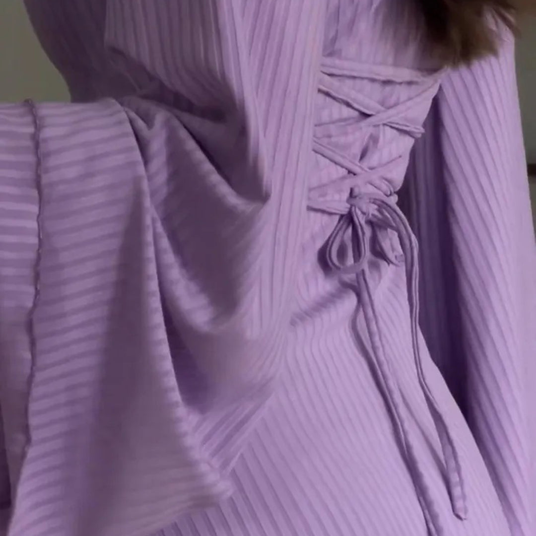 Mélodie - Robe en tricot - Élégante - Collection saisonnière de haute qualité - Idéale pour l'automne pour femmes
