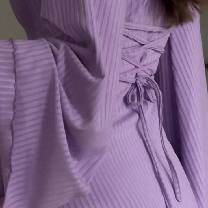 Mélodie - Robe en tricot - Élégante - Collection saisonnière de haute qualité - Idéale pour l'automne pour femmes
