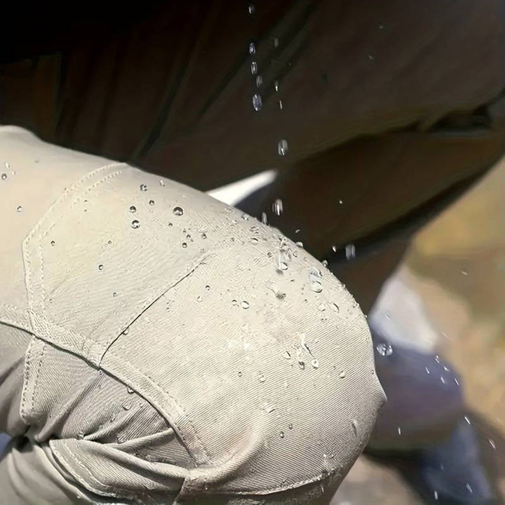 Herren Tactical Cargo Hose – Robuste Outdoorhose mit Reißverschlusstaschen & Stretch für Arbeit, Wandern & Abenteuer