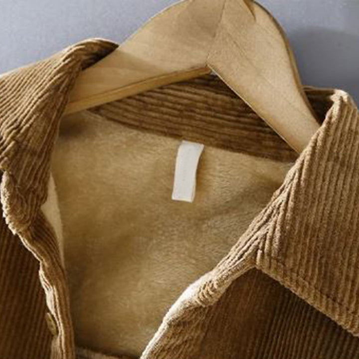 Abernathy - Men's Cord Shirt for Winter
