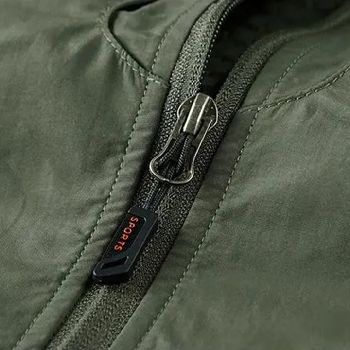 Herren Outdoor-Weste mit Reißverschlusstaschen – Atmungsaktive Freizeitweste für Wandern & Reisen