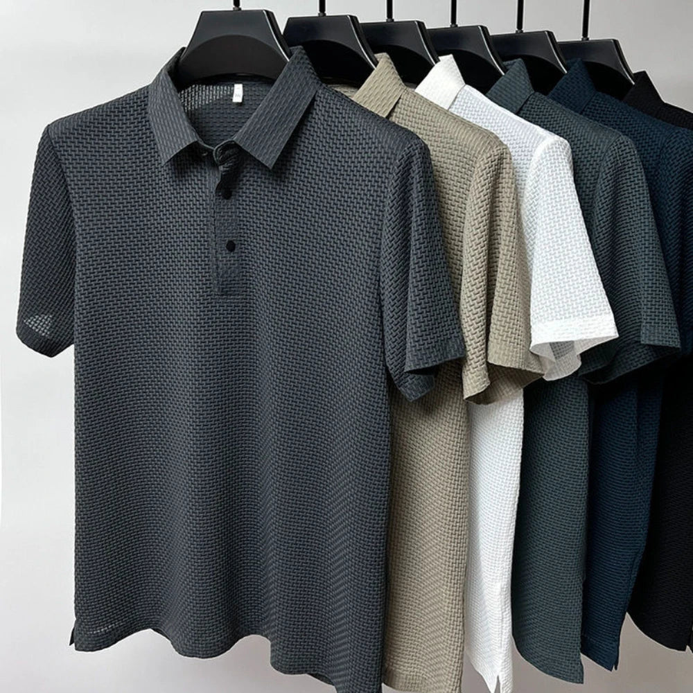 Adriel - Polo - Classique - Style formel - Pour tous les jours pour hommes
