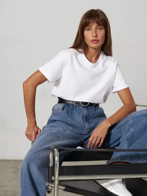 Klara - T-shirt femme en 100% coton