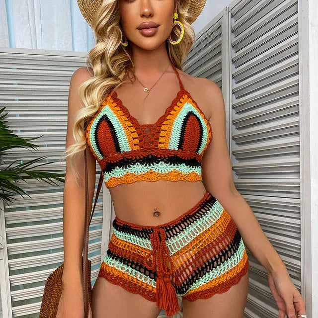 GRETA - Ensembles de bikini crochetés