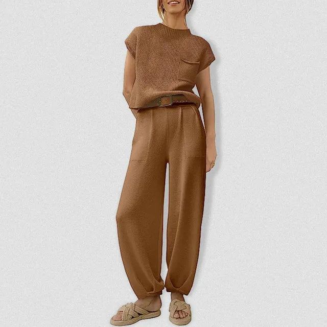 Katarina - Set da tempo libero comodo - Casual - Tessuto di alta qualità - Adatto per tutti i giorni per donne