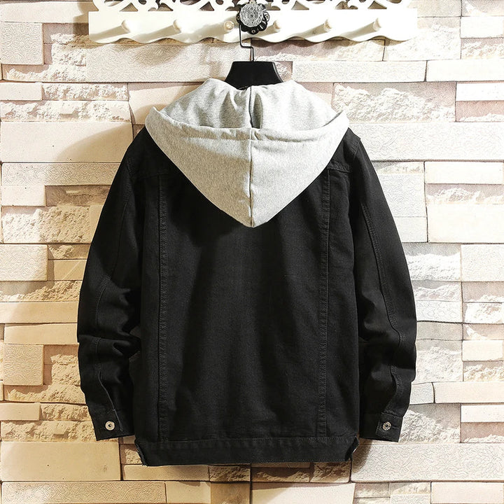 Raymart - Stylische Denim Kapuzenjacke für Männer